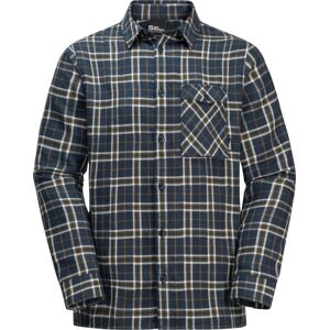 Jack Wolfskin Men's Morgenluft Shirt Night Blue 41 S Jack Wolfskin Men's Morgenluft Shirt Night Blue 41 S