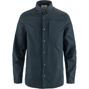 Fjällräven Men's Keb Trekking Shirt Long Sleeve Dark Navy-dark Navy S Fjällräven Men's Keb Trekking Shirt Long Sleeve Dark Navy-dark Navy S