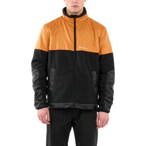 Knowledge Cotton Apparel Men's Polar Fleece Oversized Zip Sweat With Contrast Rib Stop Black Jet S Knowledge Cotton Apparel Men's Polar Fleece Oversized Zip Sweat With Contrast Rib Stop Black Jet S