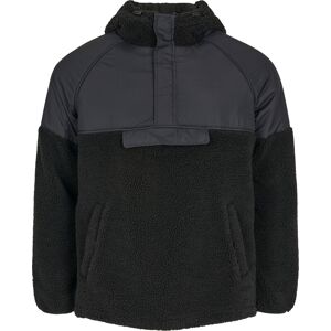 Knowledge Cotton Apparel Men's Teddy Oversized Anorak Black Jet S Knowledge Cotton Apparel Men's Teddy Oversized Anorak Black Jet S