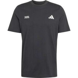 Adidas Men's Run Ess G Tee Black M Adidas Men's Run Ess G Tee Black M