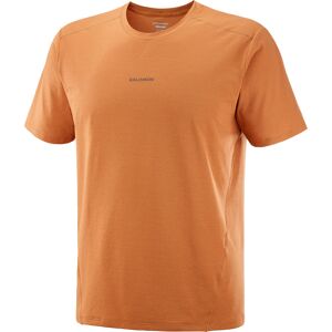 Salomon Men's Trackline Short Sleeve Tee Sierra S Salomon Men's Trackline Short Sleeve Tee Sierra S