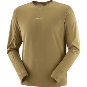 Salomon Men's Shkout Core Long Sleeve Tee Brilliant Olive S Salomon Men's Shkout Core Long Sleeve Tee Brilliant Olive S