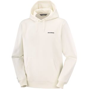 Salomon Men's Logo Hoodie Whisper White M Salomon Men's Logo Hoodie Whisper White M