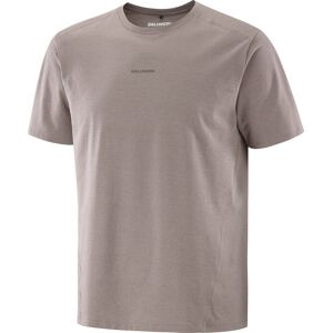 Salomon Men's Trackline Short Sleeve Tee Iron Iron/ XL Salomon Men's Trackline Short Sleeve Tee Iron Iron/ XL