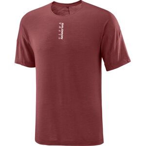 Salomon Men's Ultra SS Tee Syrah Syrah/ M Salomon Men's Ultra SS Tee Syrah Syrah/ M