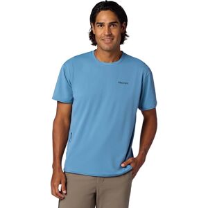 Marmot Men's Airexchange Upf 50 Crew Ss Summer Storm M Marmot Men's Airexchange Upf 50 Crew Ss Summer Storm M