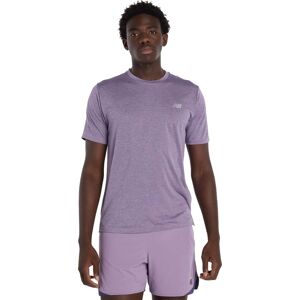 New Balance Men's Athletics T-Shirt Candied Violet Heather S New Balance Men's Athletics T-Shirt Candied Violet Heather S