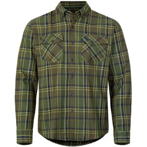 Nordic Hawk Vartorp LS Flannel Shirt Men Deep Depths S Nordic Hawk Vartorp LS Flannel Shirt Men Deep Depths S