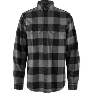 Fjällräven Men's Övik Heavy Flannel Shirt Black-grey L Fjällräven Men's Övik Heavy Flannel Shirt Black-grey L