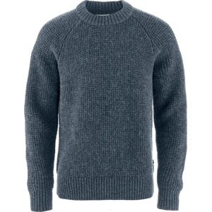 Fjällräven Men's Övik Waffle Knit Navy S Fjällräven Men's Övik Waffle Knit Navy S