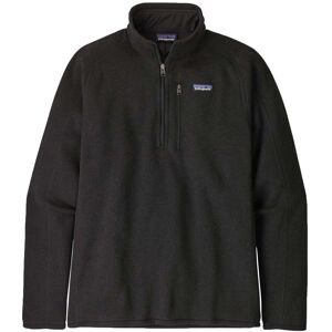 Patagonia Men's Better Sweater 1/4 Zip Black M Patagonia Men's Better Sweater 1/4 Zip Black M