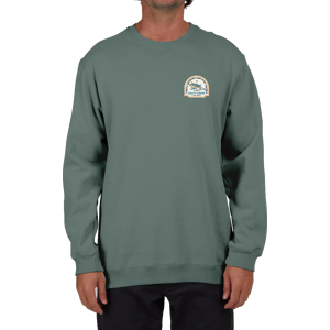 Salty Crew Men's Chaser Vintage Crew Fleece Pigment Moss S Salty Crew Men's Chaser Vintage Crew Fleece Pigment Moss S