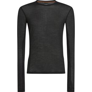 Icebreaker Men's Merino 75 Cool-Lite Featherlight Longleeve Crewe Black L Icebreaker Men's Merino 75 Cool-Lite Featherlight Longleeve Crewe Black L