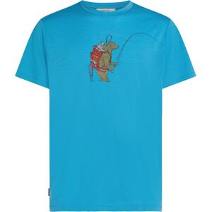 Icebreaker Men's Merino 150 Tech Lite Ss Tee Bear Catch Arctic XXL Icebreaker Men's Merino 150 Tech Lite Ss Tee Bear Catch Arctic XXL