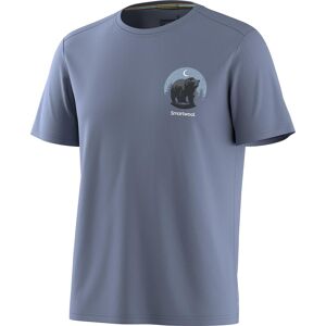 Smartwool Men's Lunar Bear Active Short Sleeve Graphic Tee Nightfall Blue M Smartwool Men's Lunar Bear Active Short Sleeve Graphic Tee Nightfall Blue M