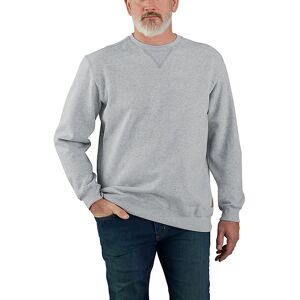 Carhartt Men's Midweight Crewneck Sweatshirt Heather Grey L Carhartt Men's Midweight Crewneck Sweatshirt Heather Grey L