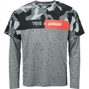 Void Men's MTB Long Sleeve Jersey Co-Lab Camo Black XS Void Men's MTB Long Sleeve Jersey Co-Lab Camo Black XS