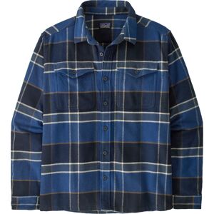 Patagonia Men's Fjord Flannel Shirt Cycles: Sunken Blue S Patagonia Men's Fjord Flannel Shirt Cycles: Sunken Blue S