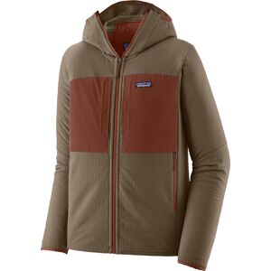 Patagonia Men's R2 TechFace Hoody Marlow Brown L Patagonia Men's R2 TechFace Hoody Marlow Brown L