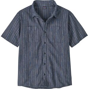 Patagonia Men's Back Step Shirt Rapids: New Navy S Patagonia Men's Back Step Shirt Rapids: New Navy S