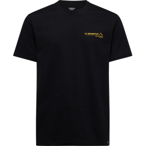 La Sportiva Men's Since 1928 T-Shirt Black/Yellow S La Sportiva Men's Since 1928 T-Shirt Black/Yellow S