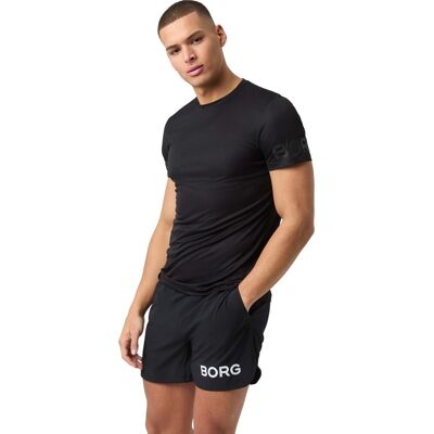 Björn Borg Men's Borg Light T-Shirt Black Beauty XL Björn Borg Men's Borg Light T-Shirt Black Beauty XL