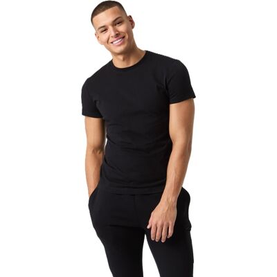 Björn Borg Men's Centre T-Shirt Black Beauty S Björn Borg Men's Centre T-Shirt Black Beauty S