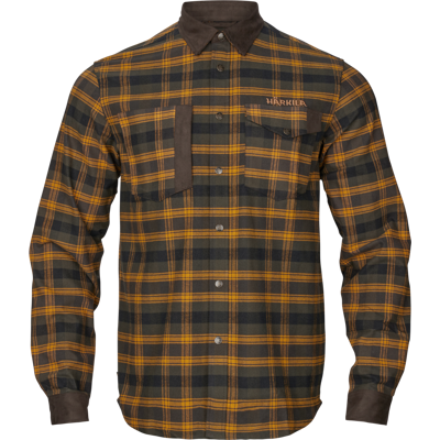 Härkila Men's Aivak Long Sleeve Shirt Buckthorn Brown XL Härkila Men's Aivak Long Sleeve Shirt Buckthorn Brown XL