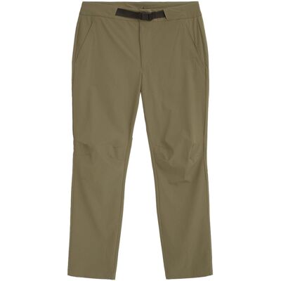 Knowledge Cotton Apparel Men's Tim Tapered Elastic Waist String Pants Burned Olive S Knowledge Cotton Apparel Men's Tim Tapered Elastic Waist String Pants Burned Olive S