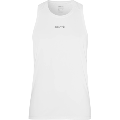 Craft Men's Adv Essence Singlet 2 White M Craft Men's Adv Essence Singlet 2 White M