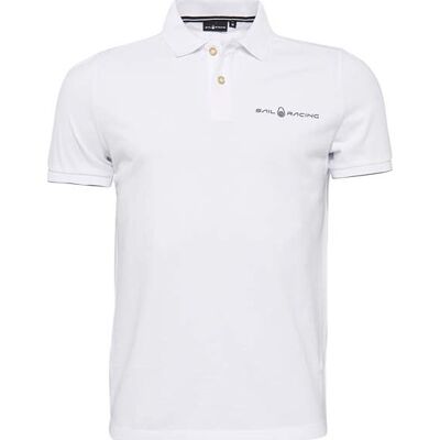 Sail Racing Men's Bowman Logo Polo White M Sail Racing Men's Bowman Logo Polo White M