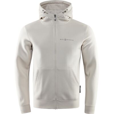 Sail Racing Men's Bowman Logo Zip Hood Ecru XXL Sail Racing Men's Bowman Logo Zip Hood Ecru XXL