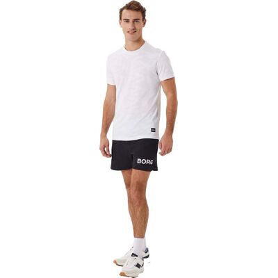 Björn Borg Men's Borg Performance T-Shirt Brilliant White XXL Björn Borg Men's Borg Performance T-Shirt Brilliant White XXL