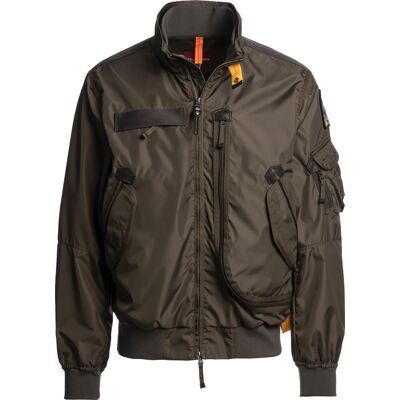 Parajumpers Men's Wes Bomber Jacket Antique Bronze S Parajumpers Men's Wes Bomber Jacket Antique Bronze S