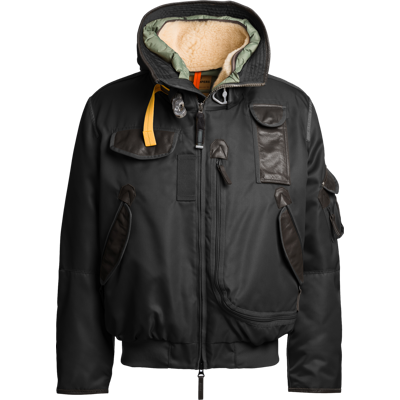 Parajumpers Men's Gobi 20th Down Bomber Black S Parajumpers Men's Gobi 20th Down Bomber Black S