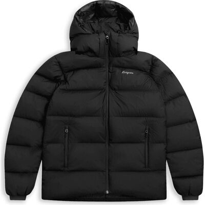 Bergans Men's Lava Warm Down Jacket With Hood Black/solid Grey XXL Bergans Men's Lava Warm Down Jacket With Hood Black/solid Grey XXL