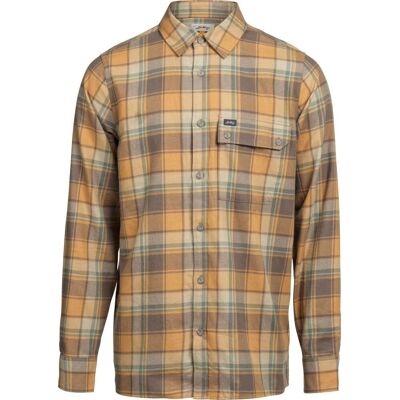Lundhags Men's Järpen Plaid Flannel Shirt Hazel L Lundhags Men's Järpen Plaid Flannel Shirt Hazel L