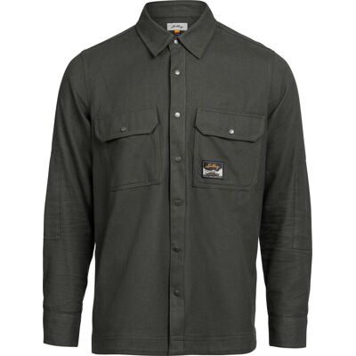 Lundhags Men's Järpen Lumberjack Shirt Dark Forest Green S Lundhags Men's Järpen Lumberjack Shirt Dark Forest Green S