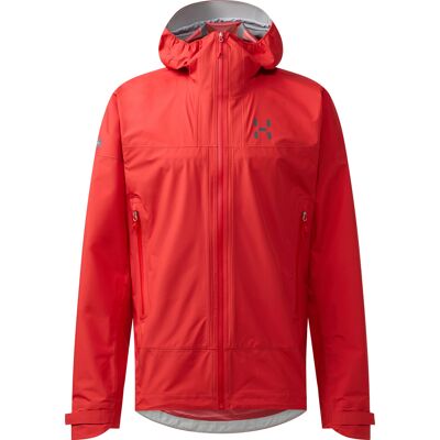 Haglöfs Men's L.I.M Airak 2,5L Jacket Tech Red M Haglöfs Men's L.I.M Airak 2,5L Jacket Tech Red M