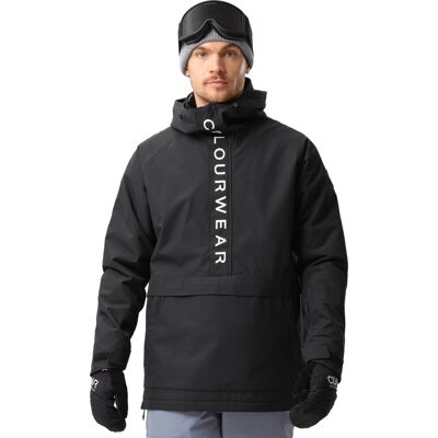 ColourWear Men's Signature Anorak Black L ColourWear Men's Signature Anorak Black L