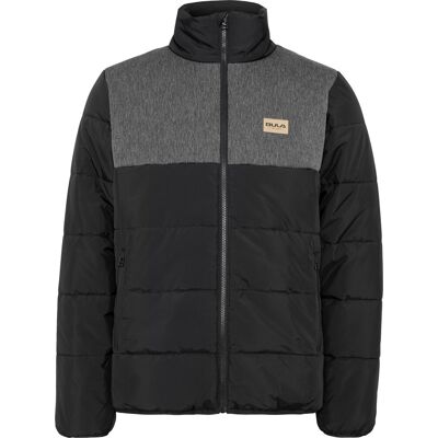 Bula Men's Jacket Contrast Puffer Black S Bula Men's Jacket Contrast Puffer Black S