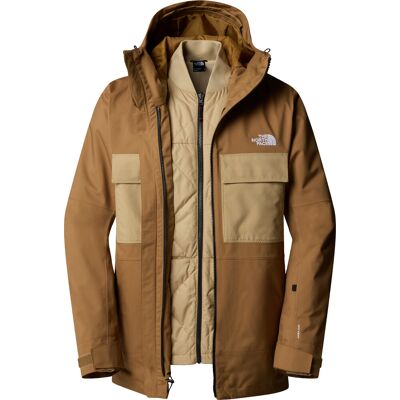 The North Face Men's Fourbarrel Triclimate Jacket Utility Brown/khaki Stone XXL The North Face Men's Fourbarrel Triclimate Jacket Utility Brown/khaki Stone XXL