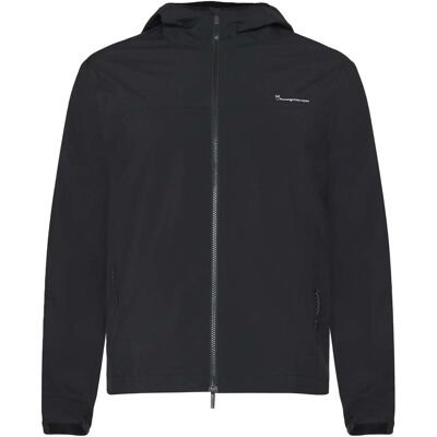 Knowledge Cotton Apparel Men's Nordenvind Light Shell Jacket Black Jet L Knowledge Cotton Apparel Men's Nordenvind Light Shell Jacket Black Jet L