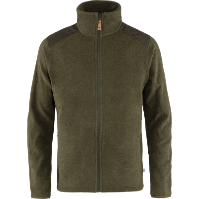 Fjällräven Men's Sten Fleece Dark Olive XS Fjällräven Men's Sten Fleece Dark Olive XS