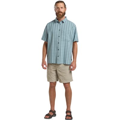 Jack Wolfskin Men's Meseta Shirt Check Dark Navy L Jack Wolfskin Men's Meseta Shirt Check Dark Navy L