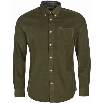 Barbour Men's Ramsey Tailored Shirt Forest L Barbour Men's Ramsey Tailored Shirt Forest L