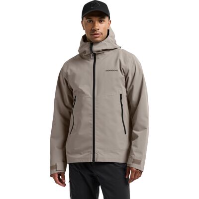 Didriksons Men's Biak Jacket Ash Brown XXXL Didriksons Men's Biak Jacket Ash Brown XXXL