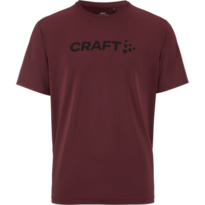 Craft Men's Essence Logo Tee 2 Dk Fig S Craft Men's Essence Logo Tee 2 Dk Fig S
