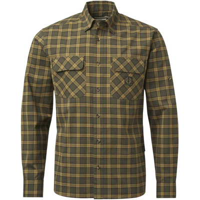Chevalier Men's Creek Shooting Fit Coolmax Shirt Moss Checked M Chevalier Men's Creek Shooting Fit Coolmax Shirt Moss Checked M